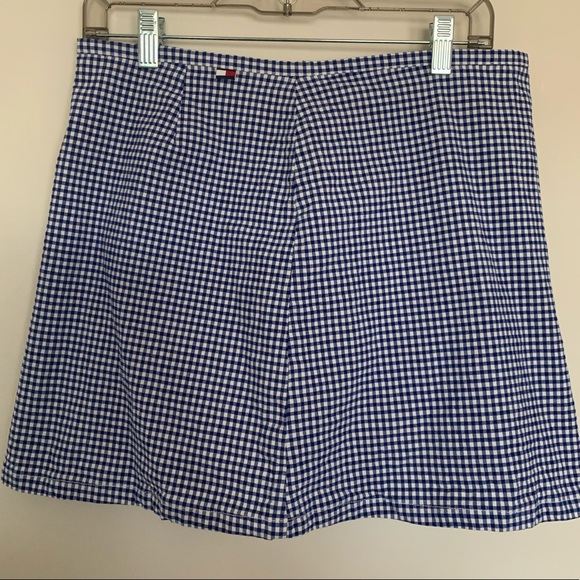 Trendy Tommy Hilfiger gingham mini skirt - Picture 1 of 5